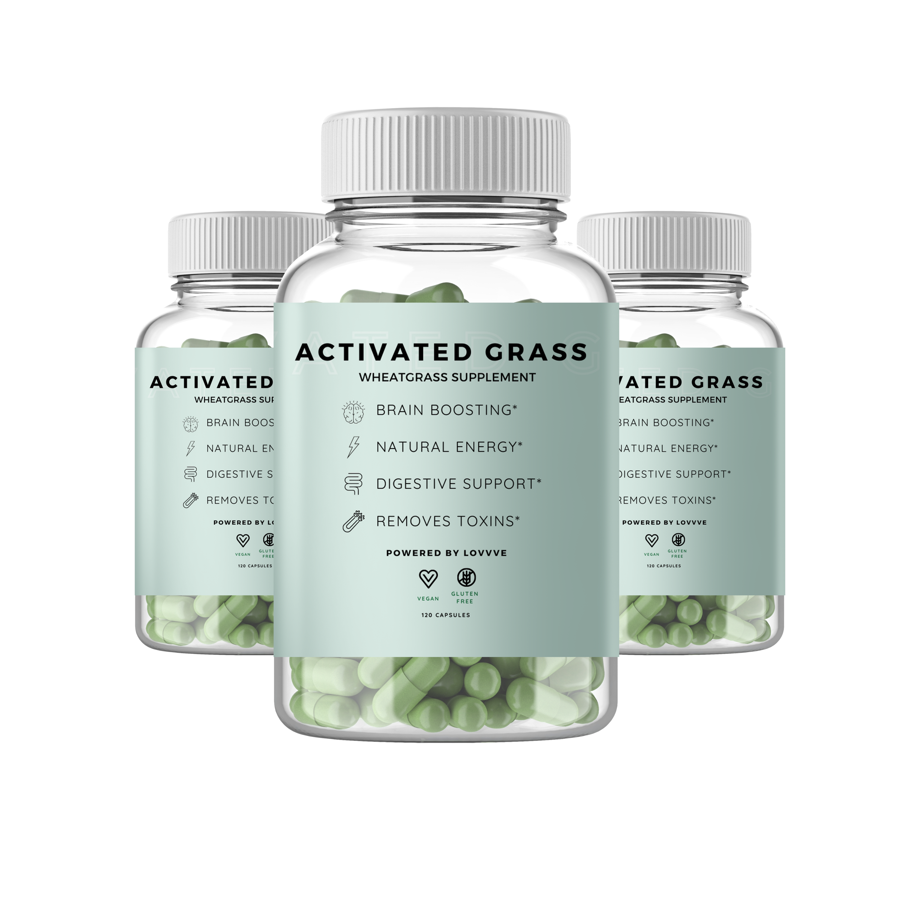 Activated Grass 3-pack